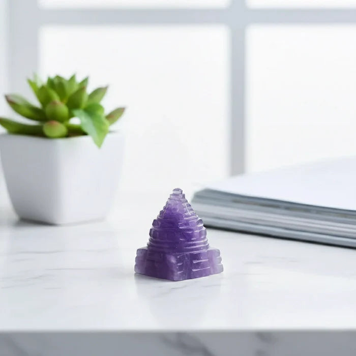 Amethyst Shree Yantra