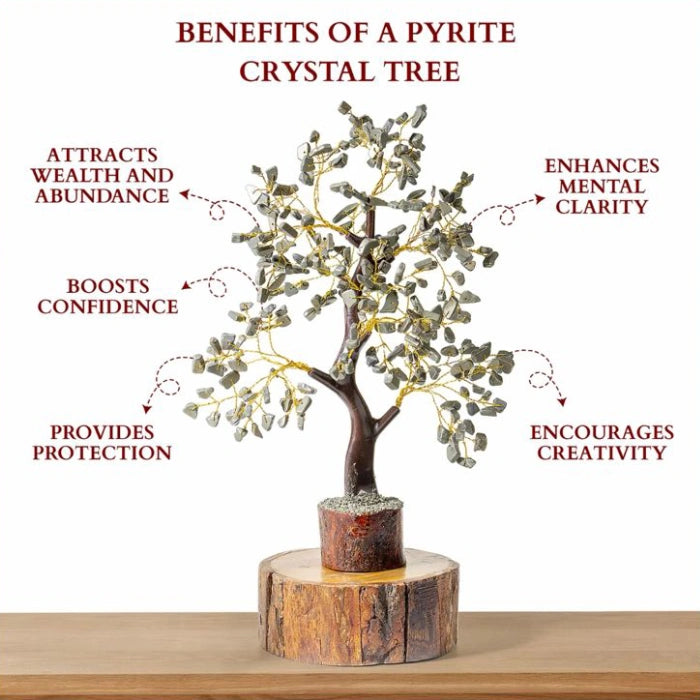 Pyrite Crystal Tree