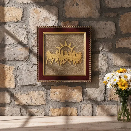 7 Horses Pyrite Frame
