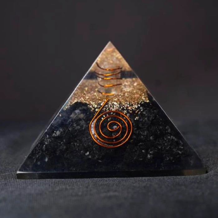 Black Obsidian Pyramid