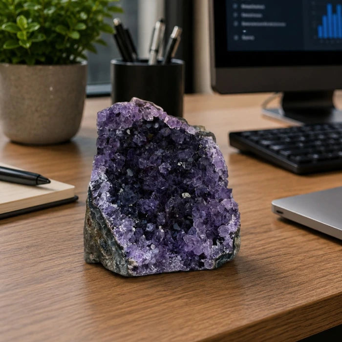 Amethyst Cluster Geode