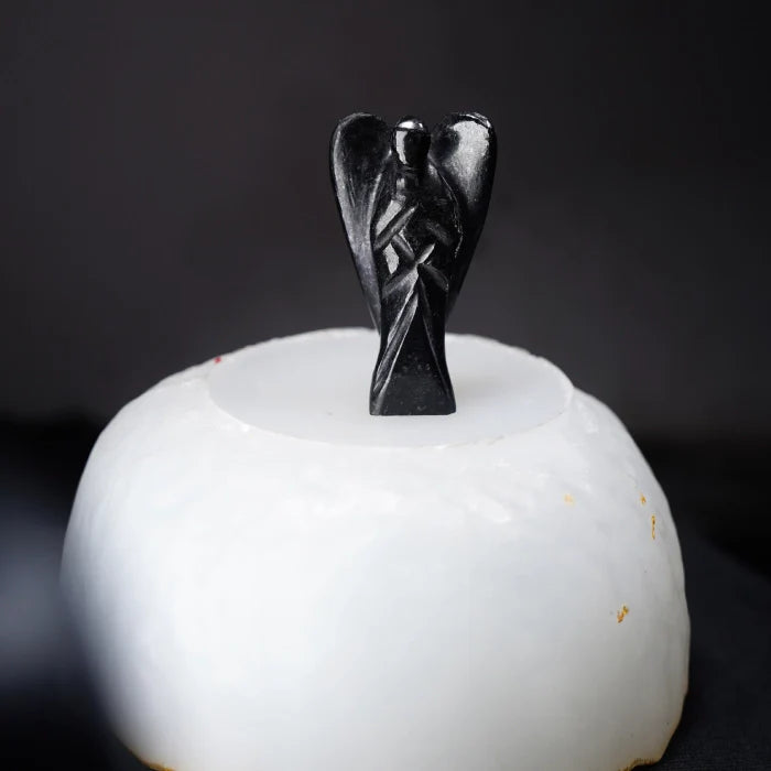 Black Tourmaline Angel