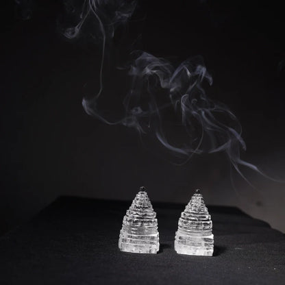 Clear Quartz Shree Yantra