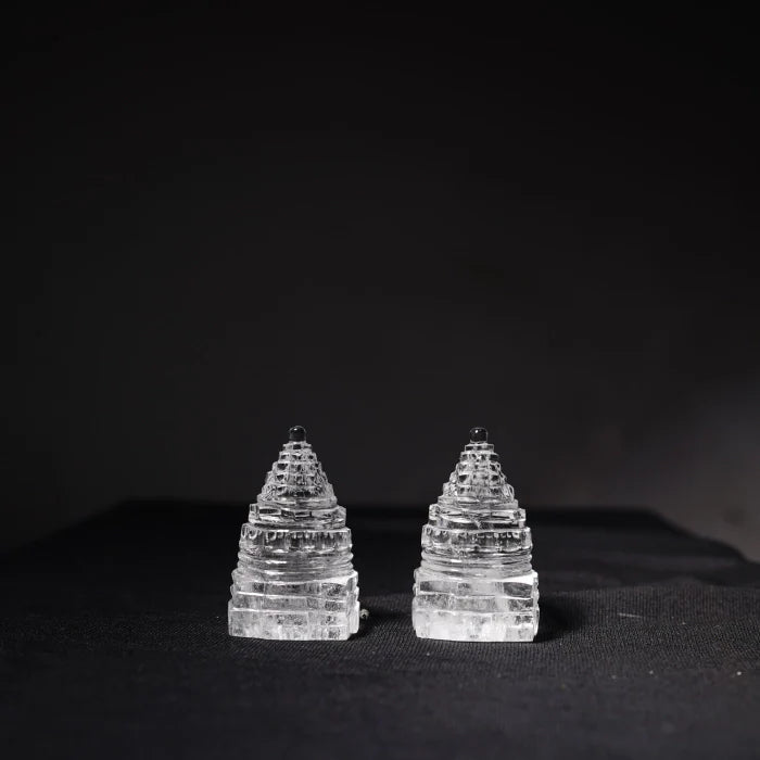 Clear Quartz Shree Yantra