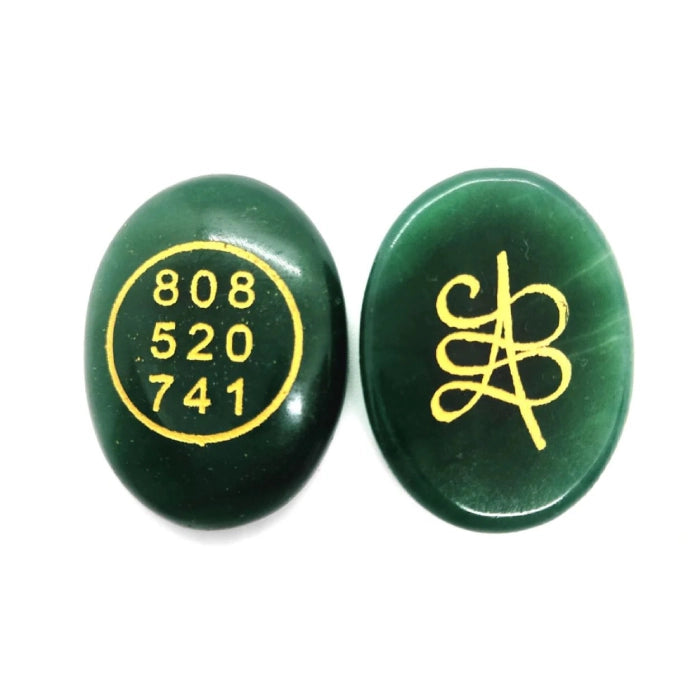 Green Jade Zibu Success Coin