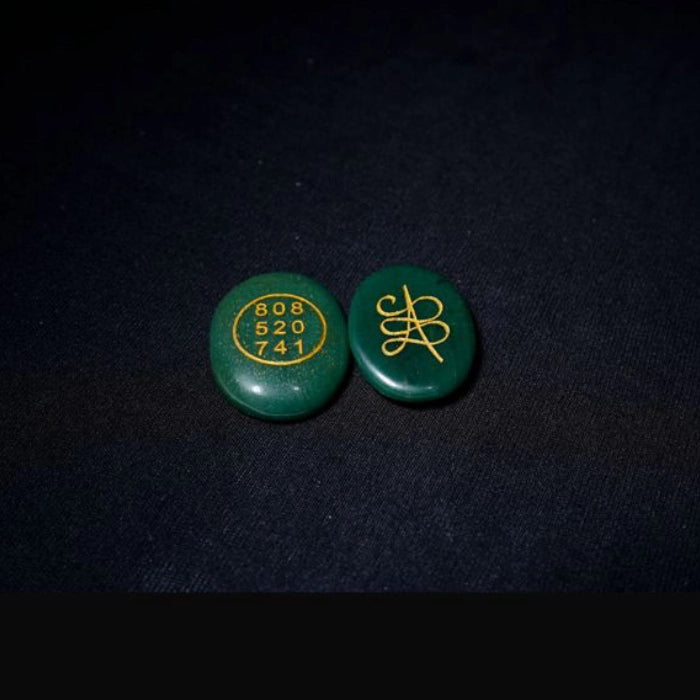Green Jade Zibu Success Coin