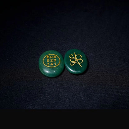 Green Jade Zibu Success Coin