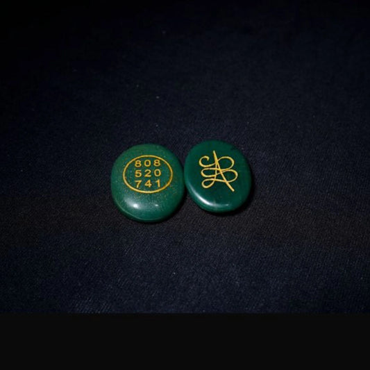 Green Jade Zibu Success Coin