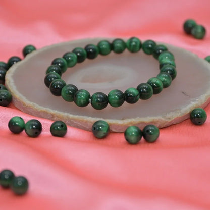 Green Tiger Eye Bracelet