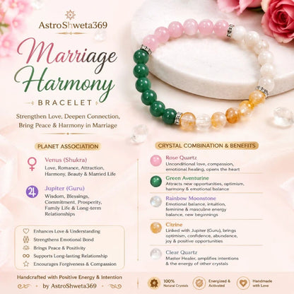 Siddhi Marriage Harmony Bracelet
