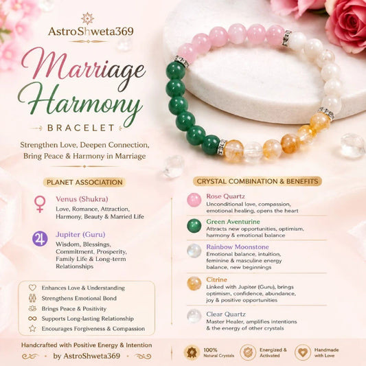 Siddhi Marriage Harmony Bracelet