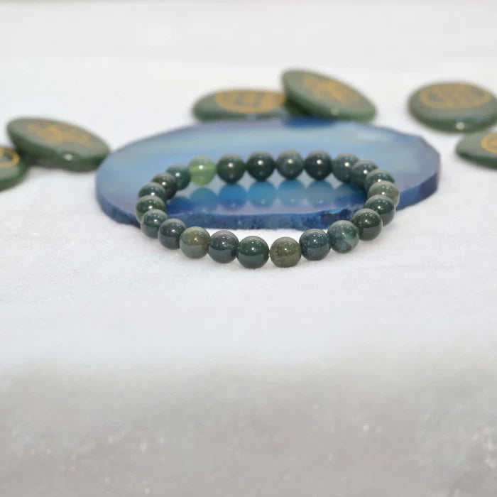 Moss Agate Bracelet