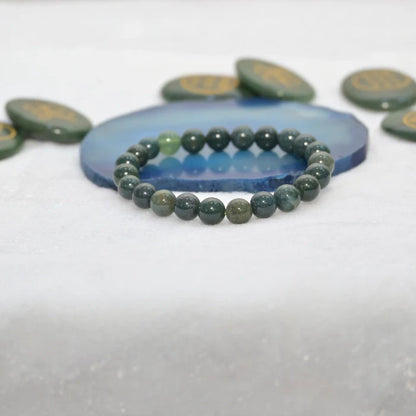 Moss Agate Bracelet
