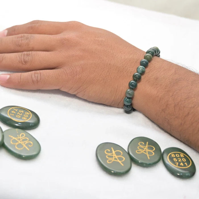 Moss Agate Bracelet