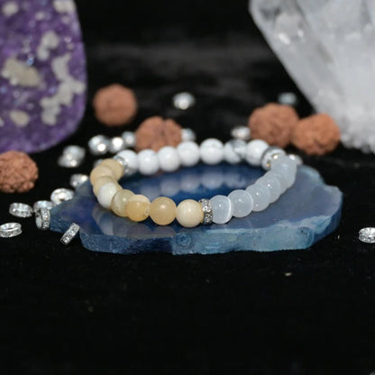 Mulank 2 Bracelet = for Birthdate (2, 11, 20, 29)
