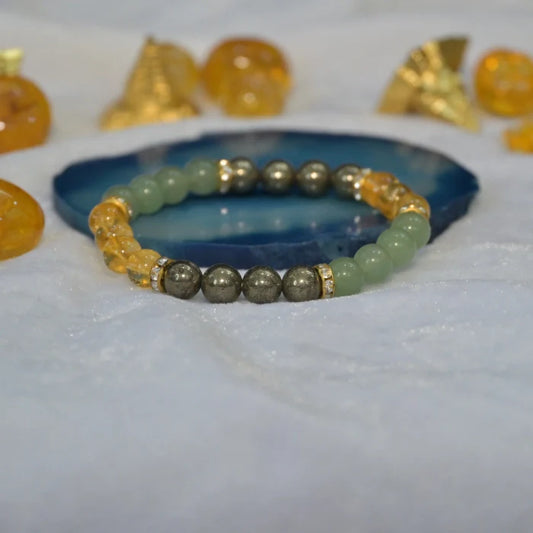 Mulank 3 Bracelet = for Birthdate (3, 12, 21, 30)