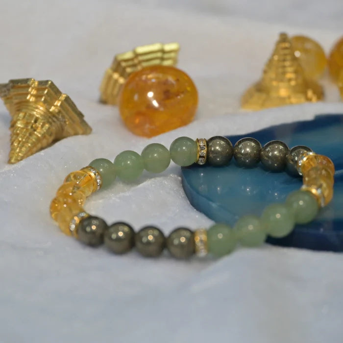 Mulank 3 Bracelet = for Birthdate (3, 12, 21, 30)