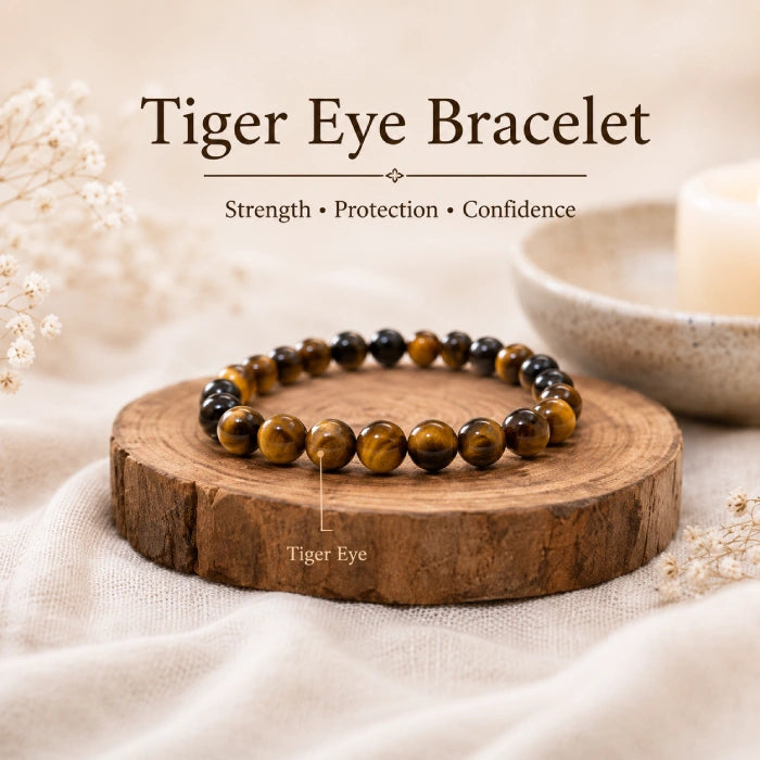 Natural Tiger Eye Bracelet