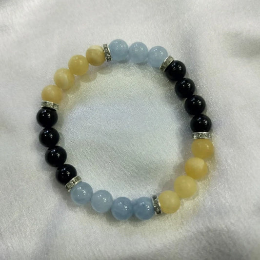 Pisces (मीन) Zodiac Bracelet