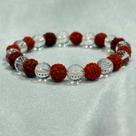 Rudraksh Crystal Bracelet